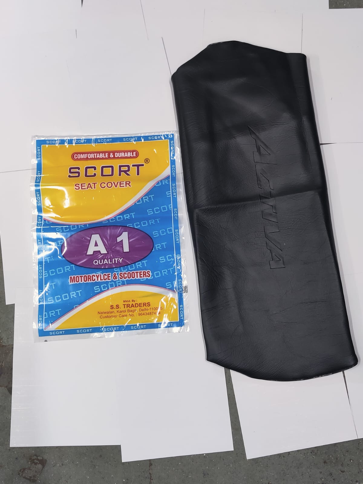 Seat Cover for Honda Activa - Quality Fabric